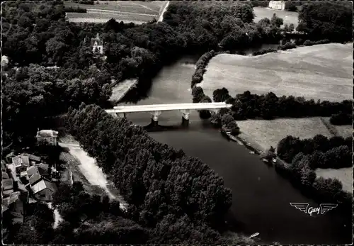 Ak Portillon en Vertou, Le Pont sur la Sevre