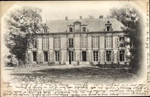 Ak Jouy Eure et Loir, Le Chateau