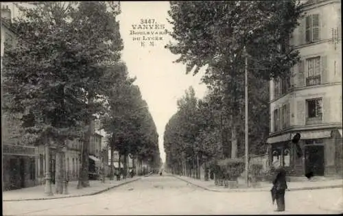 Ak Vanves Hauts de Seine, Boulevard du Lycee