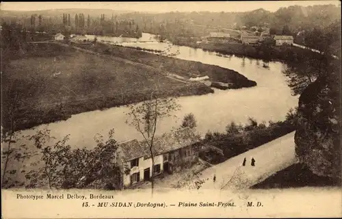 Ak Mussidan Dordogne, Plaine Saint Front