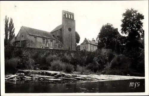 Ak Condat le Lardin Dordogne, L'Eglise et le Coly