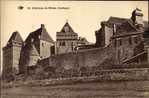 Ak Vergt de Biron Dordogne, Chateau