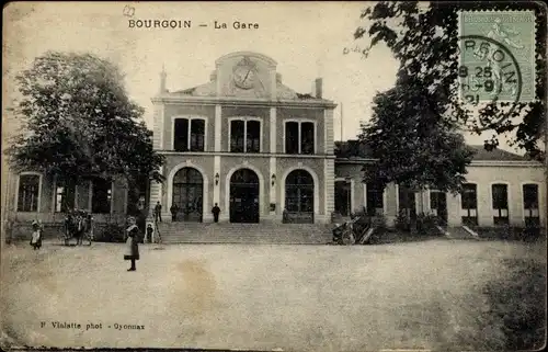 Ak Bourgoin Isère, La Gare
