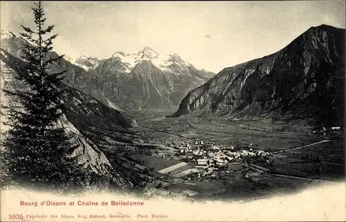 Ak Le Bourg d'Oisans Isere, Chaine de Belledonne