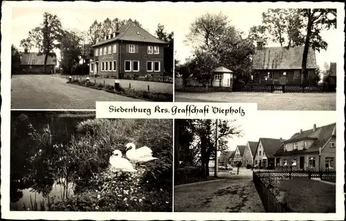 Ak Siedenburg in Niedersachsen, Stadtpartie