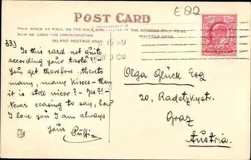 Ak Folkestone Kent South East England, Old Harbour