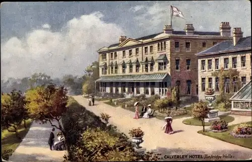 Künstler Ak Tunbridge Wells Kent England, Calverley Hotel