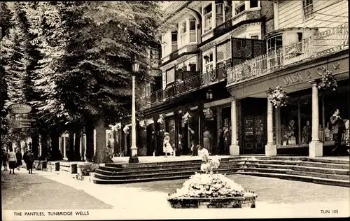 Ak Tunbridge Wells Kent, The Pantiles