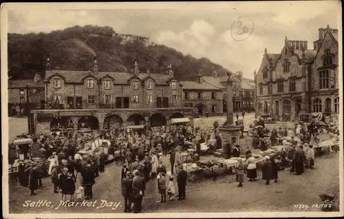 Ak Settle Yorkshire, Market Day