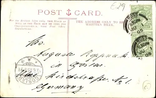 Ak Ross on Wye Wales, Ross from the River