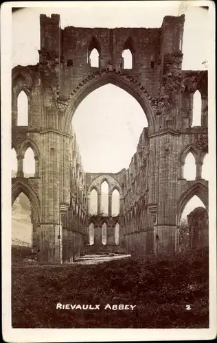 Ak Rievaulx Yorkshire, Rievaulx Abbey