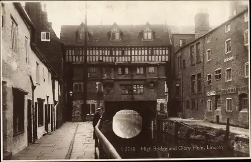 Ak Lincoln East Midlands England, High Bridge, Glory Hole