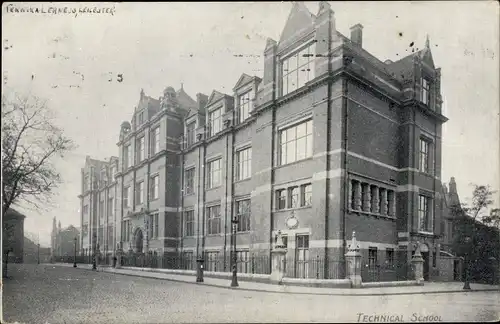 Ak Leicester East Midlands England, Technical School