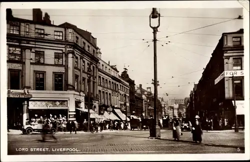 Ak Liverpool North West England, Lord Street