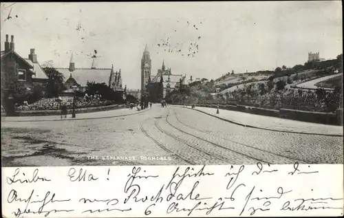 Ak Rochdale North West England, The Esplanade
