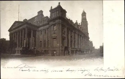 Ak Manchester North West England, The Royal Exchange