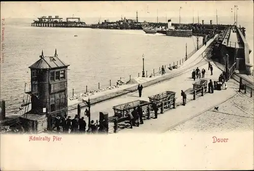 Ak Dover South East England, Admiralty Pier