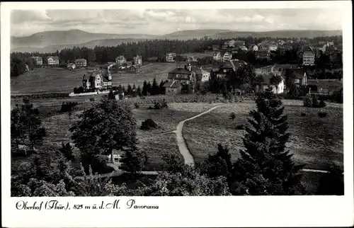 Ak Oberhof im Thüringer Wald, Panoramaansicht