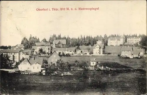 Ak Oberhof im Thüringer Wald, Panorama