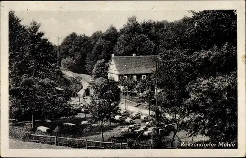 Ak Dresden Schönfeld Weißig Reitzendorf, Reitzendorfer Mühle im Borsberggebiet