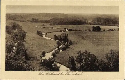 Ak Bad Fallingbostel Lüneburger Heide, Blick ins Böhmetal