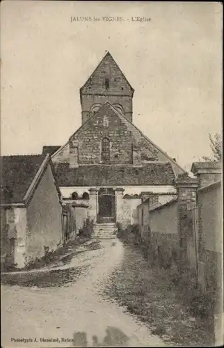 Ak Jalons les Vignes Marne, L'Eglise