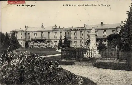 Ak Epernay Marne, Hopital Auban Moet, La Chirurgie