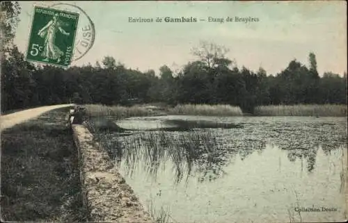 Ak Gambais Yvelines, Etang de Bruyeres