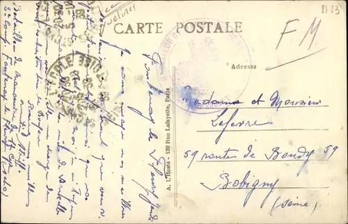 Ak Fontenay le Fleury Yvelines, Vue generale