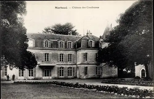 Ak Marboue Eure et Loir, Chateau des Coudreaux