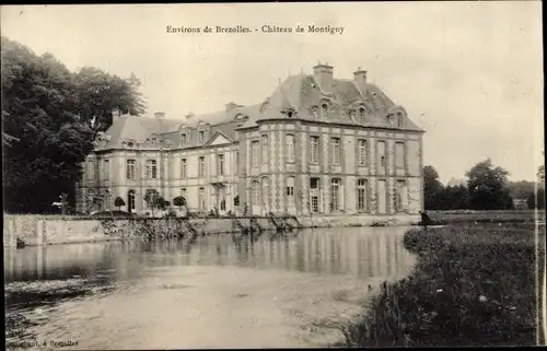 Ak Montigny sur Avre Eure et Loir, Le Chateau