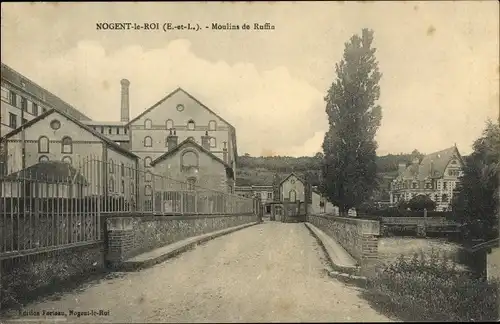 Ak Nogent le Roi Eure et Loir, Moulins de Ruffin