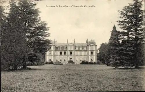 Ak Brezolles Eure et Loir, Chateau de Marcouville