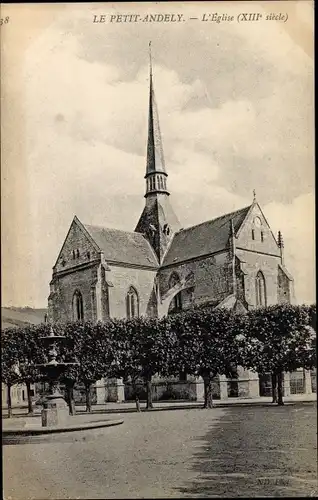 Ak Le Petit Andely Eure, L'Eglise