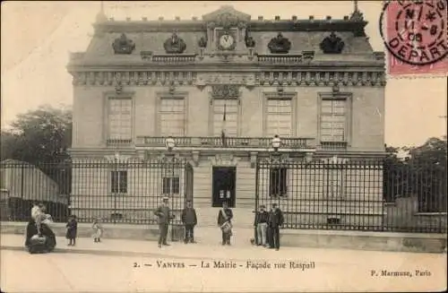 Ak Vanves Hauts de Seine, La Mairie