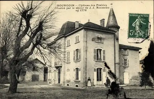 Ak Bourgoin Isère, Le Chateau
