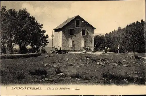 Ak D'Uriage Isere, Chalet des Seiglieres