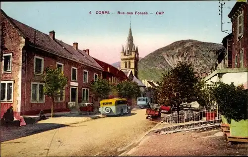 Ak Corps Isere, Rue des Fosses