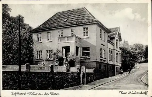 Ak Vlotho an der Weser, Haus Bückendorff