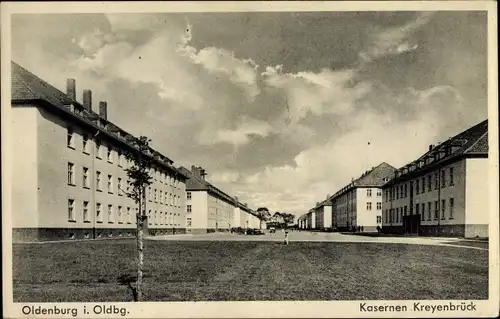 Ak Oldenburg in Niedersachsen, Kaserne Kreyenbrück