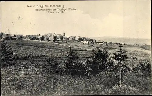 Ak Masserberg in Thüringen, Panorama