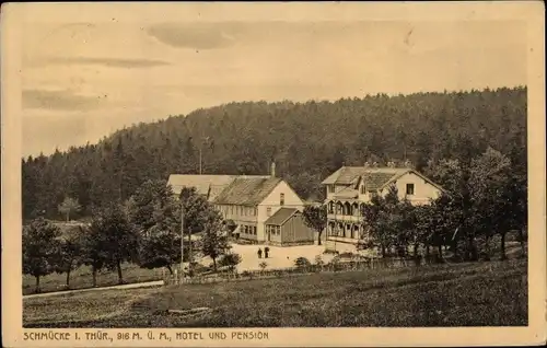 Ak Gehlberg in Thüringen, Berghotel Schmücke