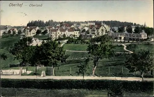 Ak Oberhof im Thüringer Wald, Panorama Oberland