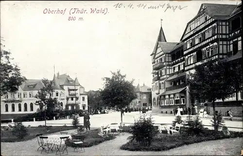 Ak Oberhof im Thüringer Wald, Schlosshotel