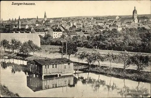 Ak Sangerhausen am Südharz, Gesamtansicht