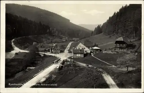 Ak Dobel in Baden Württemberg, Eyachmühle, Wald