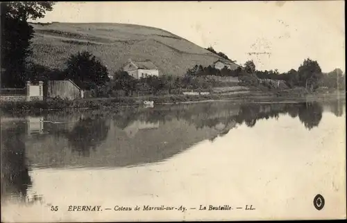 Ak Epernay Marne, Coteau de Mareuil sur Ay, La Boutoille