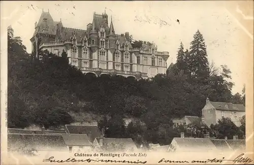 Ak Brezolles Eure et Loir, Chateau de Montigny