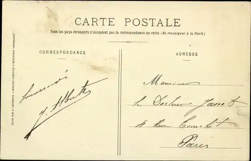 Ak Bergerac Dordogne, Le Jardin Public