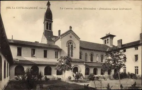 Ak La Cote Saint André Isère, La Caserne, ancien Seminaire